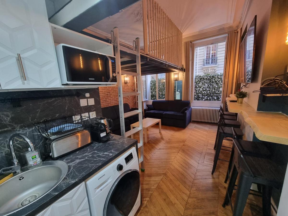 Aparthotel Beautiful Mini Loft Near Saint-Lazare Parigi Esterno foto