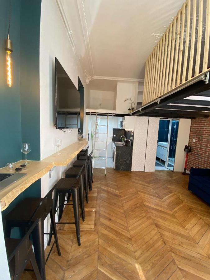Aparthotel Beautiful Mini Loft Near Saint-Lazare Parigi Esterno foto