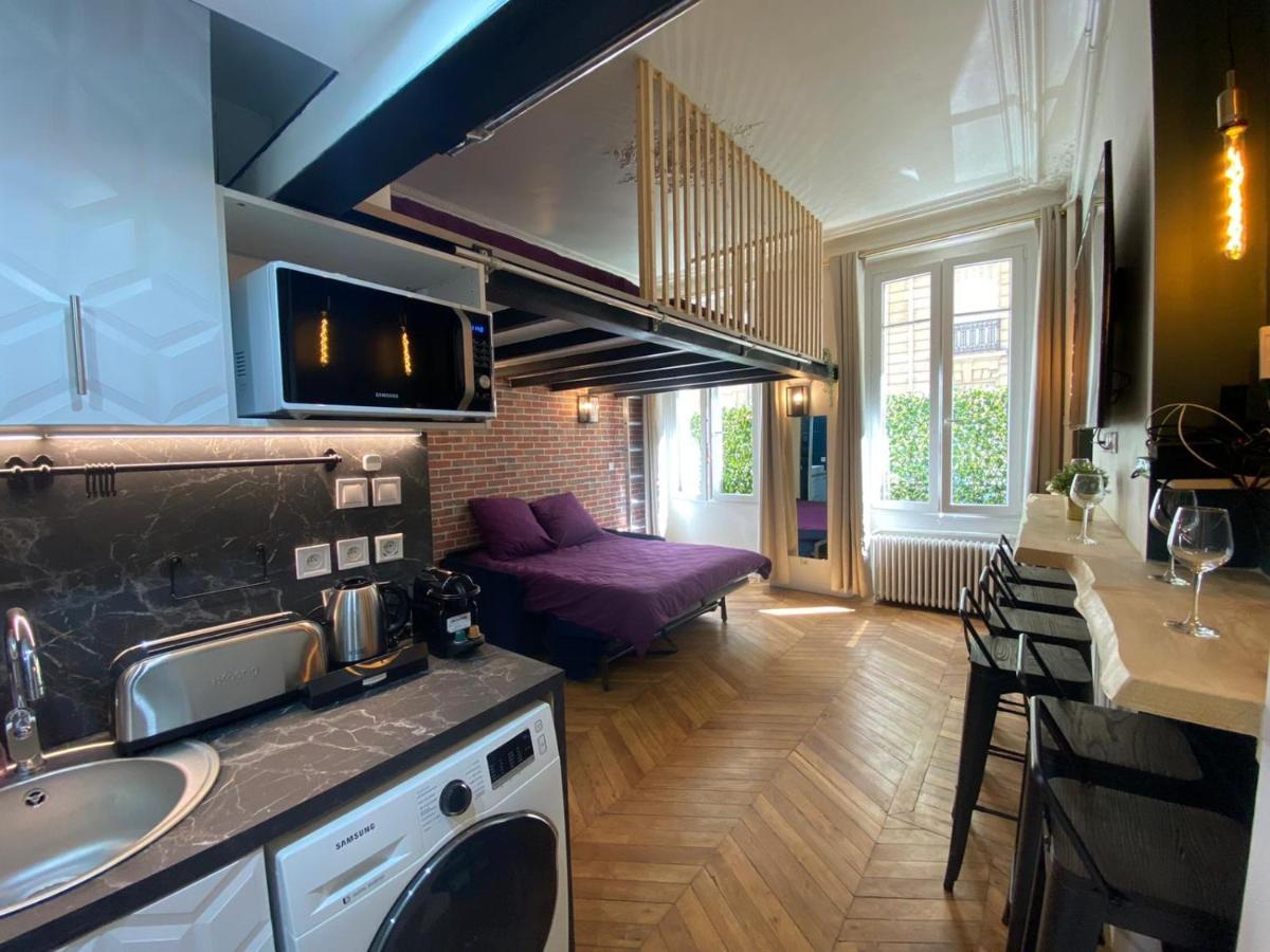 Aparthotel Beautiful Mini Loft Near Saint-Lazare Parigi Esterno foto
