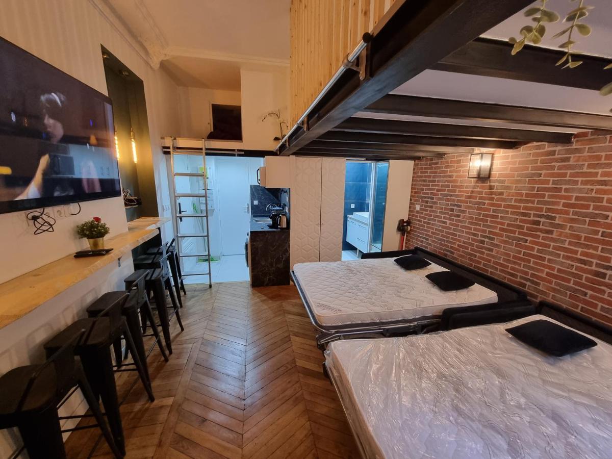Aparthotel Beautiful Mini Loft Near Saint-Lazare Parigi Esterno foto