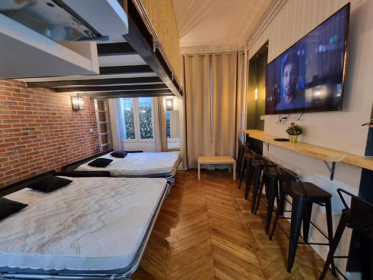 Aparthotel Beautiful Mini Loft Near Saint-Lazare Parigi Esterno foto
