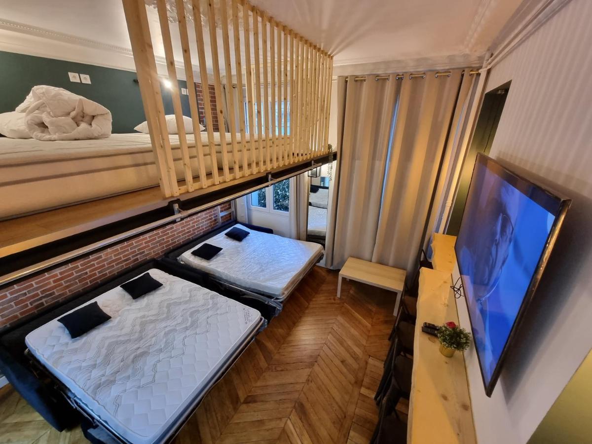 Aparthotel Beautiful Mini Loft Near Saint-Lazare Parigi Esterno foto